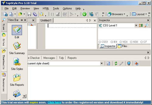 CSS編輯利器——Topstyle