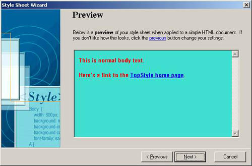 CSS編輯利器——Topstyle