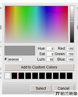 dhtmlxColorPicker