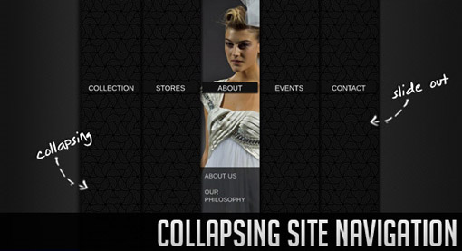 折疊網(wǎng)站導(dǎo)航